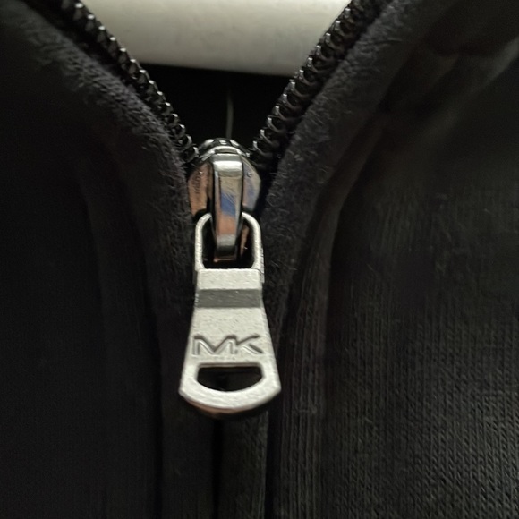Michael Kors Half Zip Up Sweatshirt jacket top quarter zip long sleeve relaxed - Picture 5 of 8